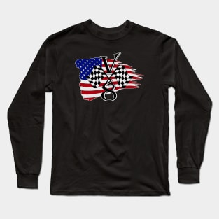 American muscle V8 symbol Long Sleeve T-Shirt